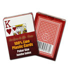2 riesige Index-Löwe-unsichtbare Spielkarte-Unterhaltungs-Betrugschürhaken-Karten