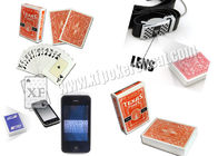 Italien-Dal-Schwarze-Papier-unsichtbare Spielkarten für Schürhaken-Scanner
