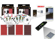 Blatt-Barcode-markierte Plattform-Kartentricke PVCs 54 für Spiel Andar Bahar