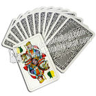 Dauerhafte markierte Papierspielkarten Cartamundi mit speziellem Logo