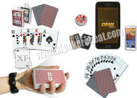 Lux-Klassen-Kasino-markierte Schürhaken-Karten für Schürhaken-Analysator Las Vegas