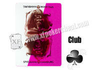 Pokerspiel-unsichtbare Spielkarten/Pfeil-Papier, das markierte Karten spielt