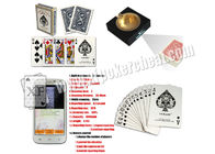 I-GRADE markierte Papierspielkarten mit unsichtbaren Seitenbarcodes, Schürhaken-Trick-Karte