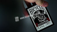 Plastikspielkarten Fahrrad-schwarzer Tiger Ellusionist mit unsichtbare Tinten-Markierungen
