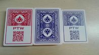 Unsichtbare Spielkarten/unsichtbare Barcode-Markierungen auf PTW