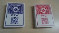 Unsichtbare Spielkarten/unsichtbare Barcode-Markierungen auf PTW