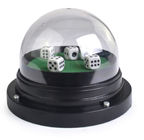 Schwarze elektrische runde Plastikschale für Kasino-Würfel-spielenden Betrüger mit Fernbedienung