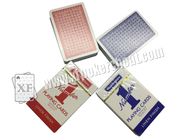 Spielendes rotes Toolment NO.1/verengen kleiner Index-Papierspielkarten der Größen-4
