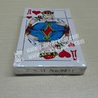 Russische unsichtbare Papierspielkarten Z.X.M No.9811/markierten Schürhaken-Karten