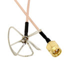 des Blatt-5.8G Antenne FPV Antenne Exteral Antena Klee Handelsgetriebe-RHCP mit SMA-Verbindungsstück