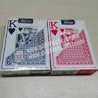 Roter und blauer Fournier 818 Plastikspielkarten mit unsichtbare Tinten-Markierungen