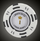 20PCS/Lehm-Münzen-Bakkarat Texas der Los-Pokerchip-14g halten sie Schürhaken-Satz