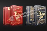 Goldene unsichtbare Papierspielkarten der Bienen-PLC066 für Bakkarat/Blackjack