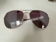 Ovale Form-UVsonnenbrille-Schürhaken-Leser Fashional für markierte UVspielkarten