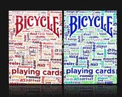 Markiertes unsichtbare Tinten-Schürhaken-Betrüger-Papier-Fahrrad-Spielkarten für Linsen