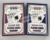 Größen-Spielkarten der Brücken-No.999 mit unsichtbare Tinten-Barcode-Markierungen für Schürhaken-Betrüger