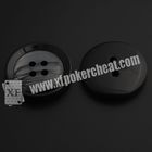 Kreisbarcode-Schürhaken-Scanner, schwarze entfernbare Hemd-Knopf-Kamera