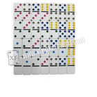 Bunte Punkt-markierte Domino-unsichtbare Spielkarten für die UVkontaktlinsen, die Gerät spielen
