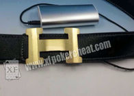Schürhaken-Betruggerät-schwarze Lederband-Gurt-Kamera mit 19 - 35cm dem Abstand
