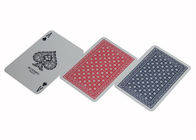 Schürhaken-Match-spielende Ausrüstungen rote Plastikspielkarten Modiano Ramino