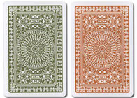 Schlagen Sie spielende Stützen-Plastikbrücken-Größen-Spielkarten/Schürhaken-Betrüger-Karte mit einer Keule