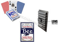 Umweltfreundliche Bienen-breite Größe markierte Schürhaken-Karten/riesiger Index-Spielkarten