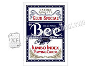 Bienen-riesiger Index-Spielkarte-markierter Karten-Schürhaken für den spielenden Betrug