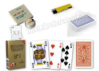 Goldener Trophäen-Plastikmarkierte Schürhaken-Karten Italiener Modiano für Schürhaken-Kartenleser