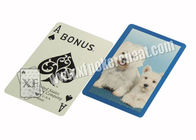 Magisches Prämien-Hundemuster-Papier-markierte Schürhaken-Karten für Schürhaken-Analysator