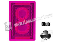 Unsichtbare markierte Papierkarten der Kasino-Spielkarte-Brücken-575 für Kontaktlinse-Schürhaken-Betrüger