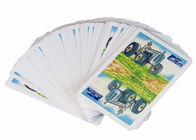 Recyclebare spielende Stützen-Formulartraktor-Spielkarte-Brücken-Größe