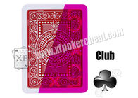Plastik 4-Side Modiano Texas Holdem markierte Spielkarten für UVkontaktlinsen