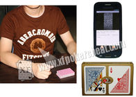 Markierter Spielkarte-Schürhaken-Scanner-orange T-Shirt IR-Kameras mit Linse vier