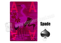 Unsichtbare spielende markierte Papierkarten des Glücksspiel-Betrüger-Neon-71 für Schürhaken-Betrüger