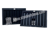 Schwarze Plastikschürhaken-Scanner-Kasino-Chip-Behälter-Kamera anerkanntes ISO9001