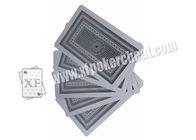 Indien Cocrtaie schwarze/rote spielende Papierseite markierte magische Karten für Schürhaken-Analysator