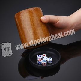 ISO9001 Perspektive Würfeltasche / Glücksspielzubehör Casino Magic Dice mit 4h Batterie