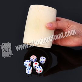 ISO9001 Perspektive Würfeltasche / Glücksspielzubehör Casino Magic Dice mit 4h Batterie